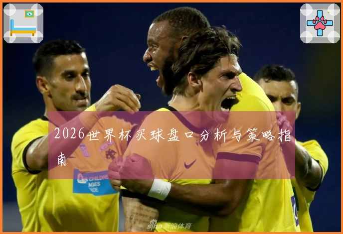 2026世界杯买球盘口分析与策略指南